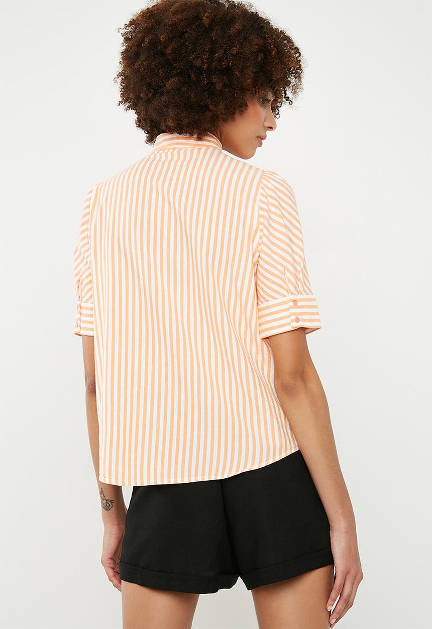 Vero Moda - Nicole 2/4 tie shirt - mulit