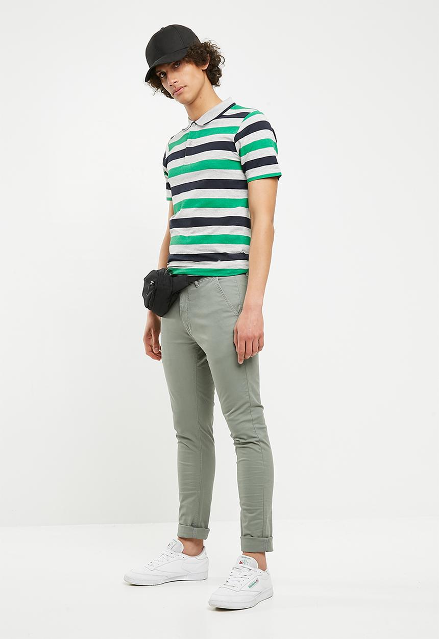 Only & Sons - Jerry muscle fit stripe - multi 