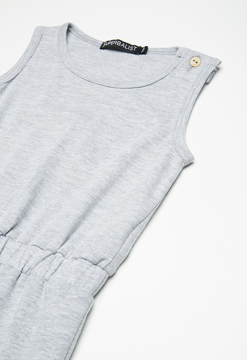 Superbalist - Sleeveless tunnel jumpsuit - grey melange