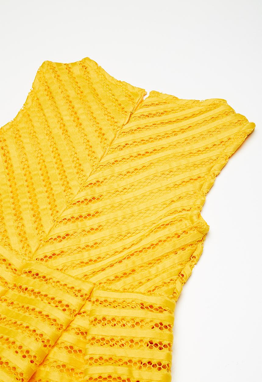 Name It - Kelly short sleeve dress - yellow