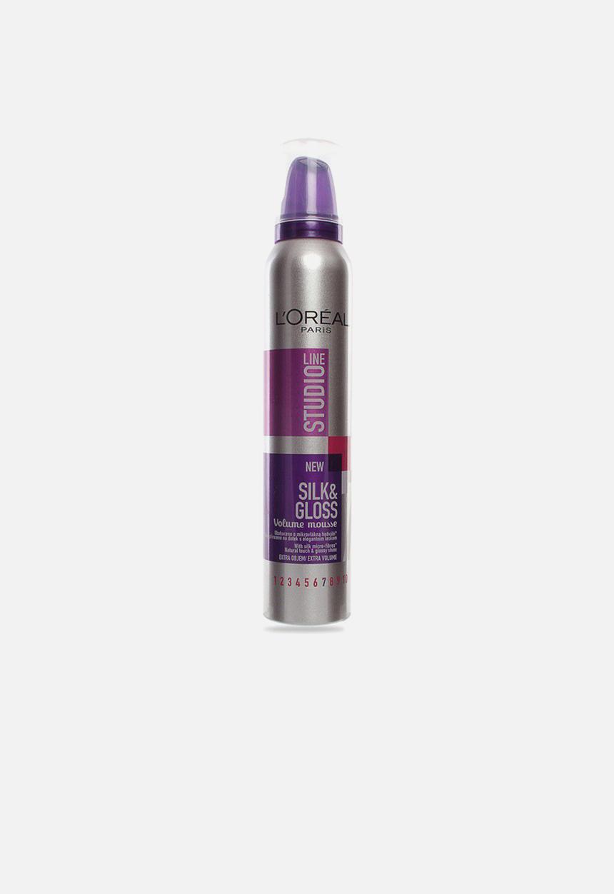 L'Oreal Studio Line - Silk & gloss volume mousse 200ml