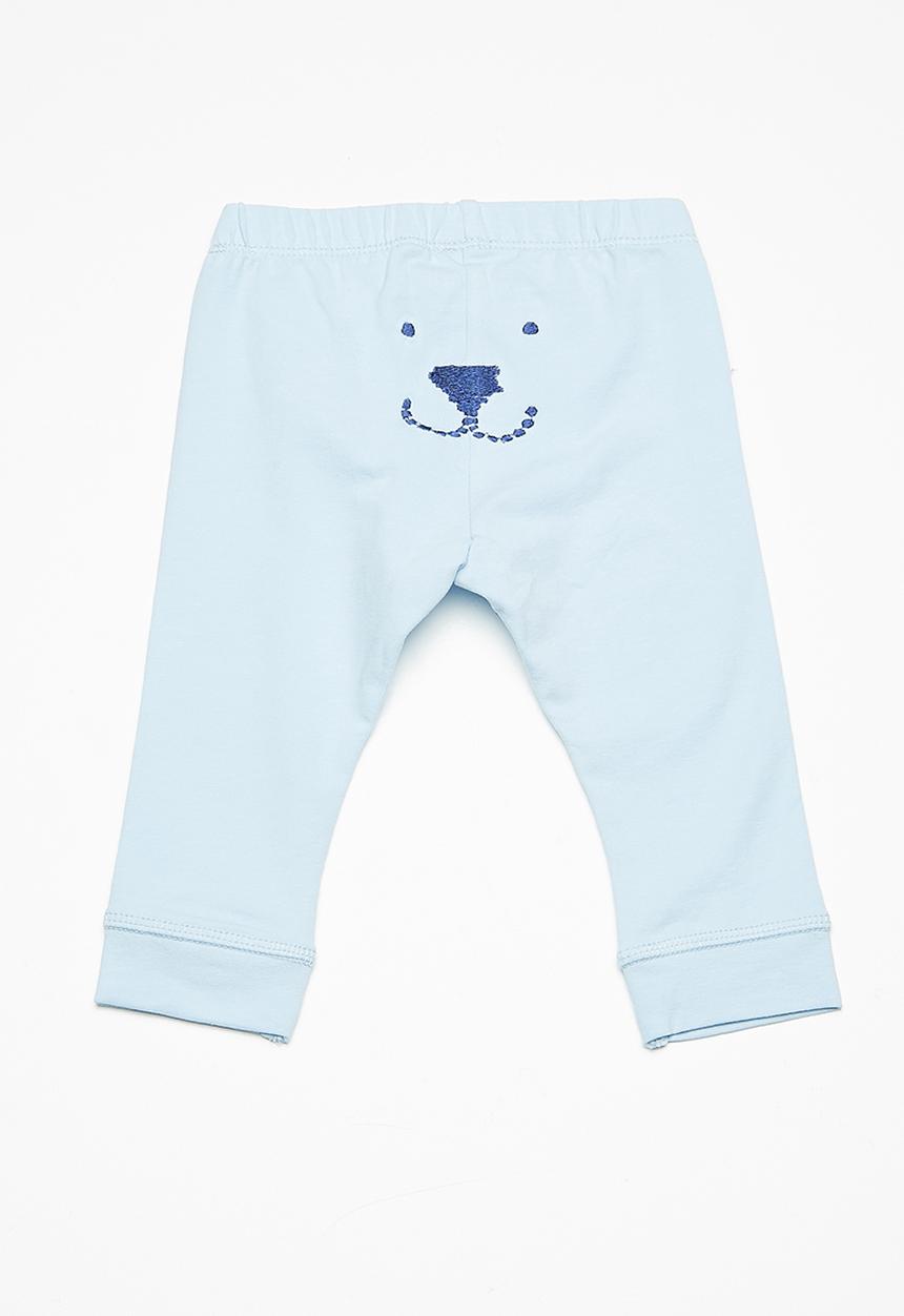 Name It - Gapil long pants 2 pack - grey & blue 
