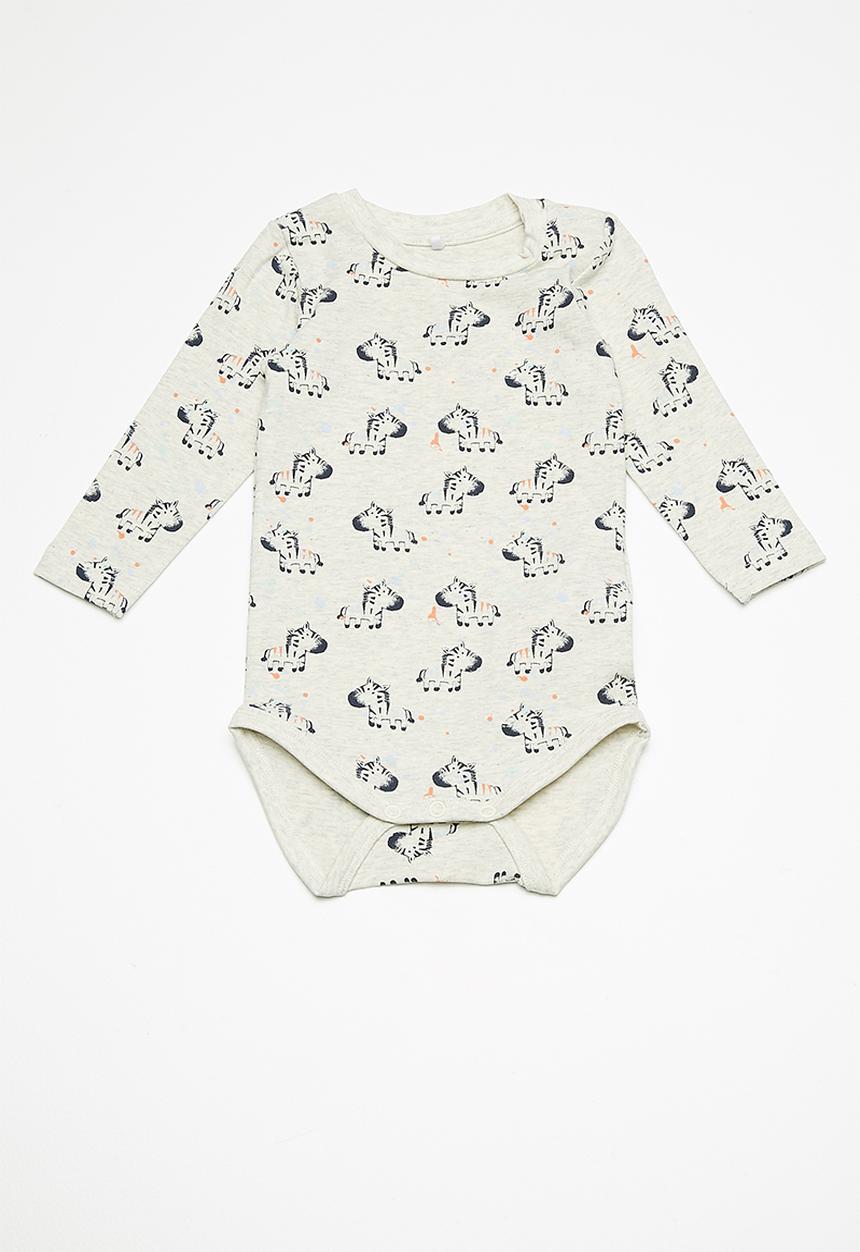 Name It - Gaston long sleeve body vest - grey