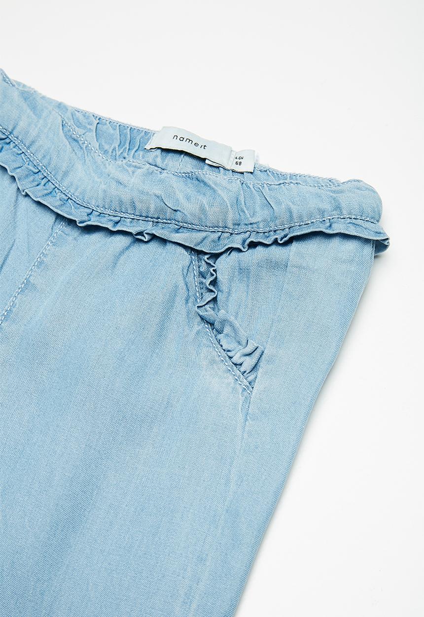 Name It - Cherry bloomer long pants - blue