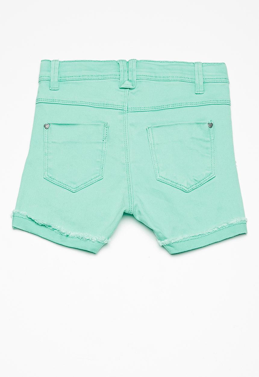 Name It - Salli line shorts - green 