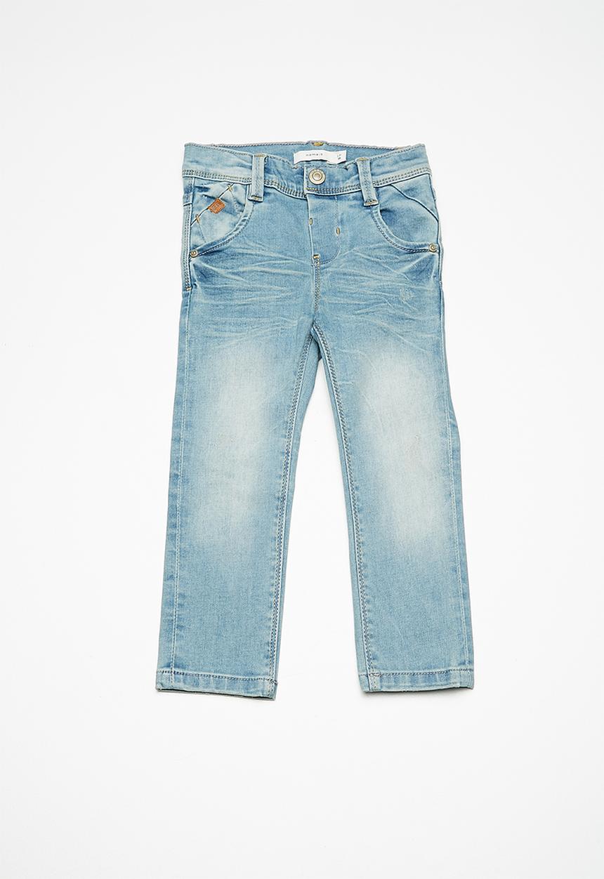 Name It - Theo regular denim pants - blue 