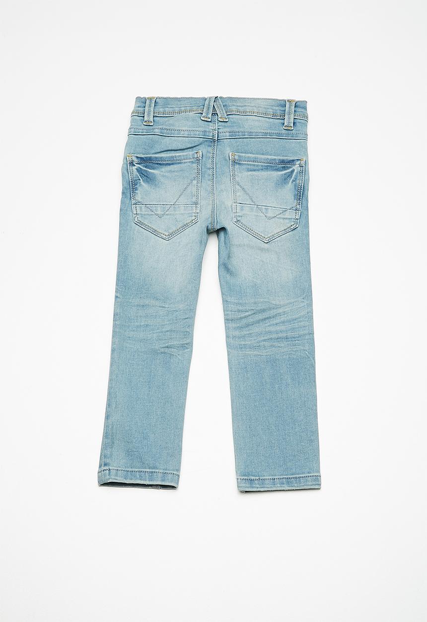 Name It - Theo regular denim pants - blue 