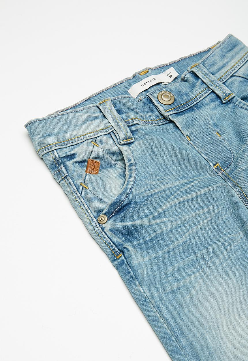 Name It - Theo regular denim pants - blue 