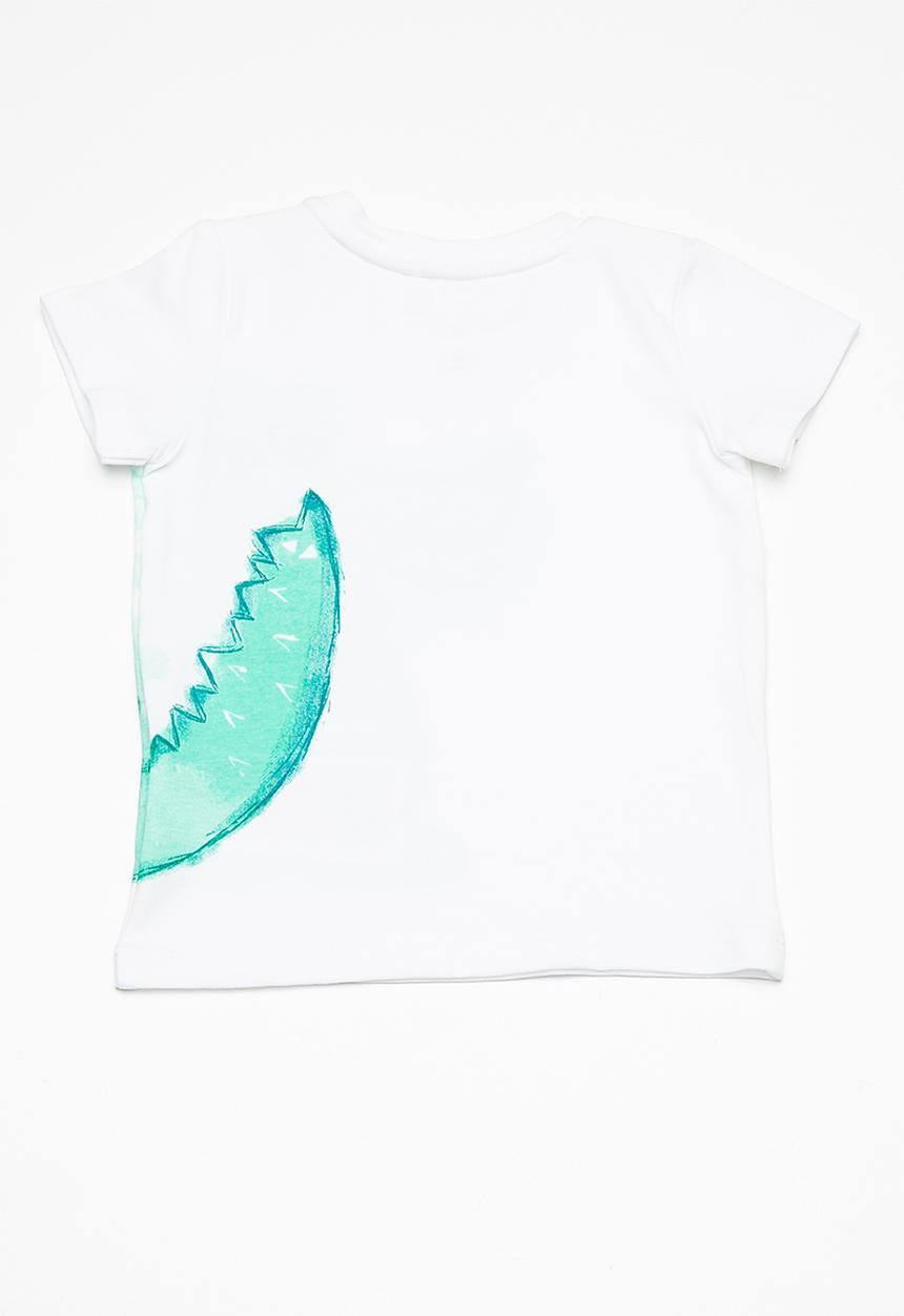 Name It - Decan baby short sleeve top - white