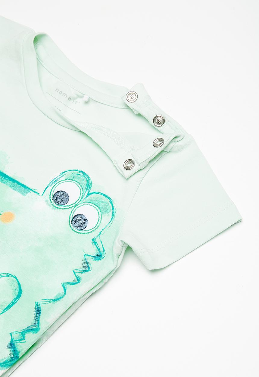Name It - Decan baby short sleeve top - green 