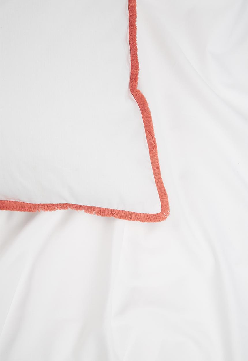 Sixth Floor - Willow kids duvet cover set - coral fringe