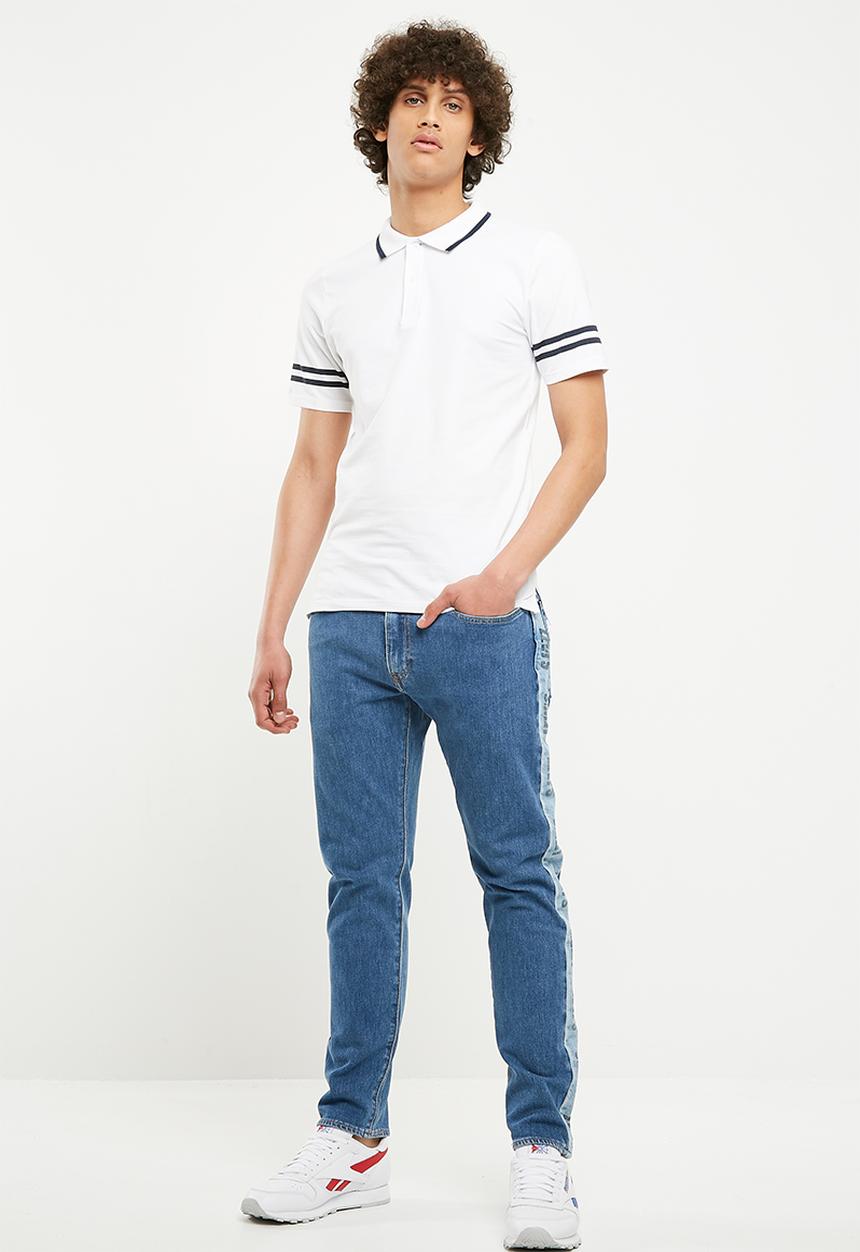 Only & Sons - Palle muscle fit polo - white 