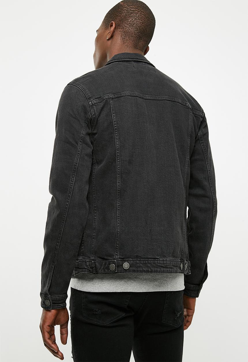 Jack & Jones - Alvin denim jacket - black 
