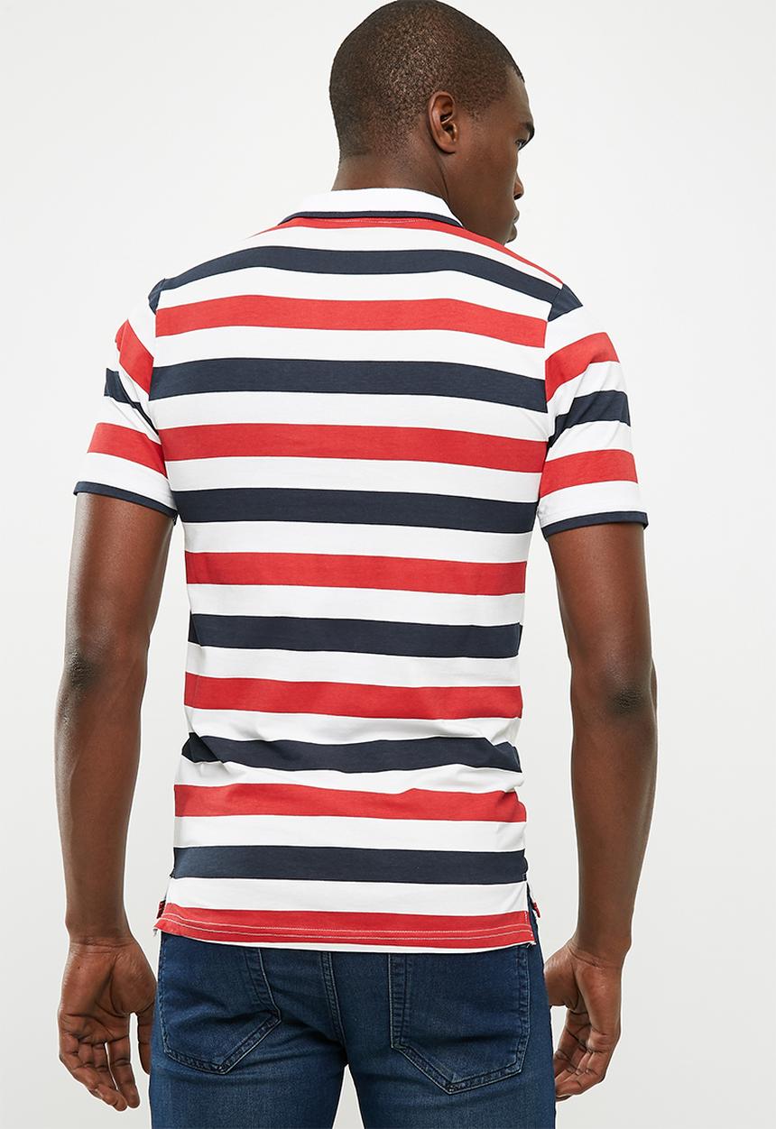 Only & Sons - Jerry muscle fit stripe - multi 