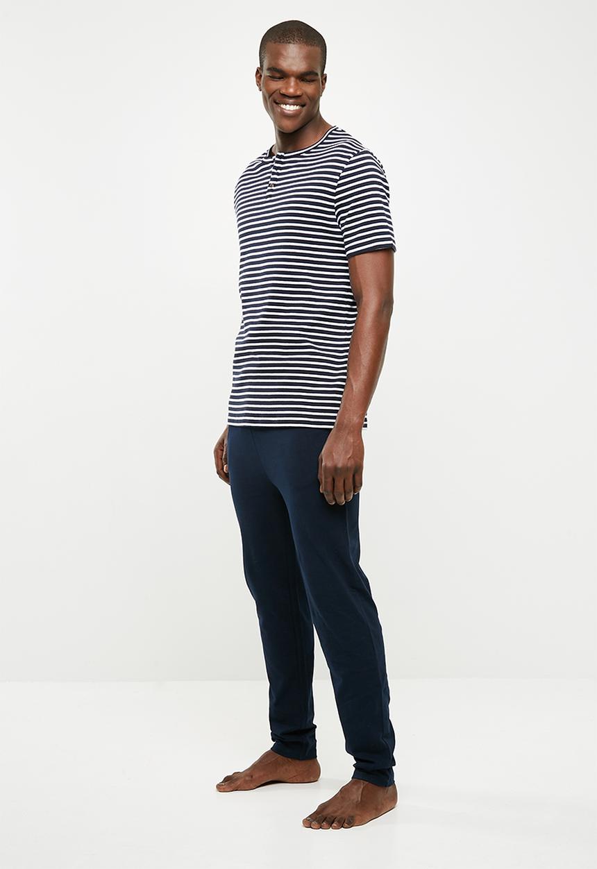 Superbalist - Short sleeve henley tee - 2 pack