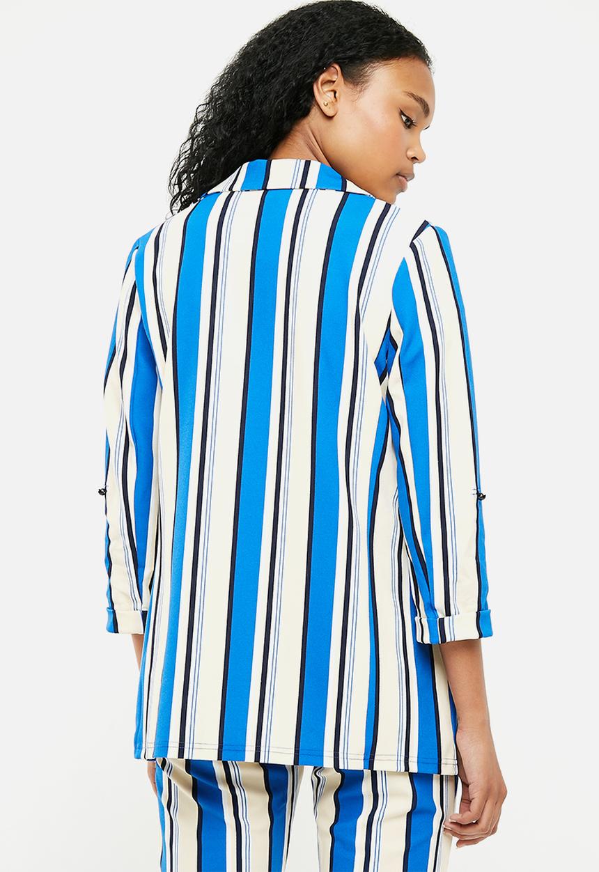 New Look - Vanilla co-ord blazer - blue 