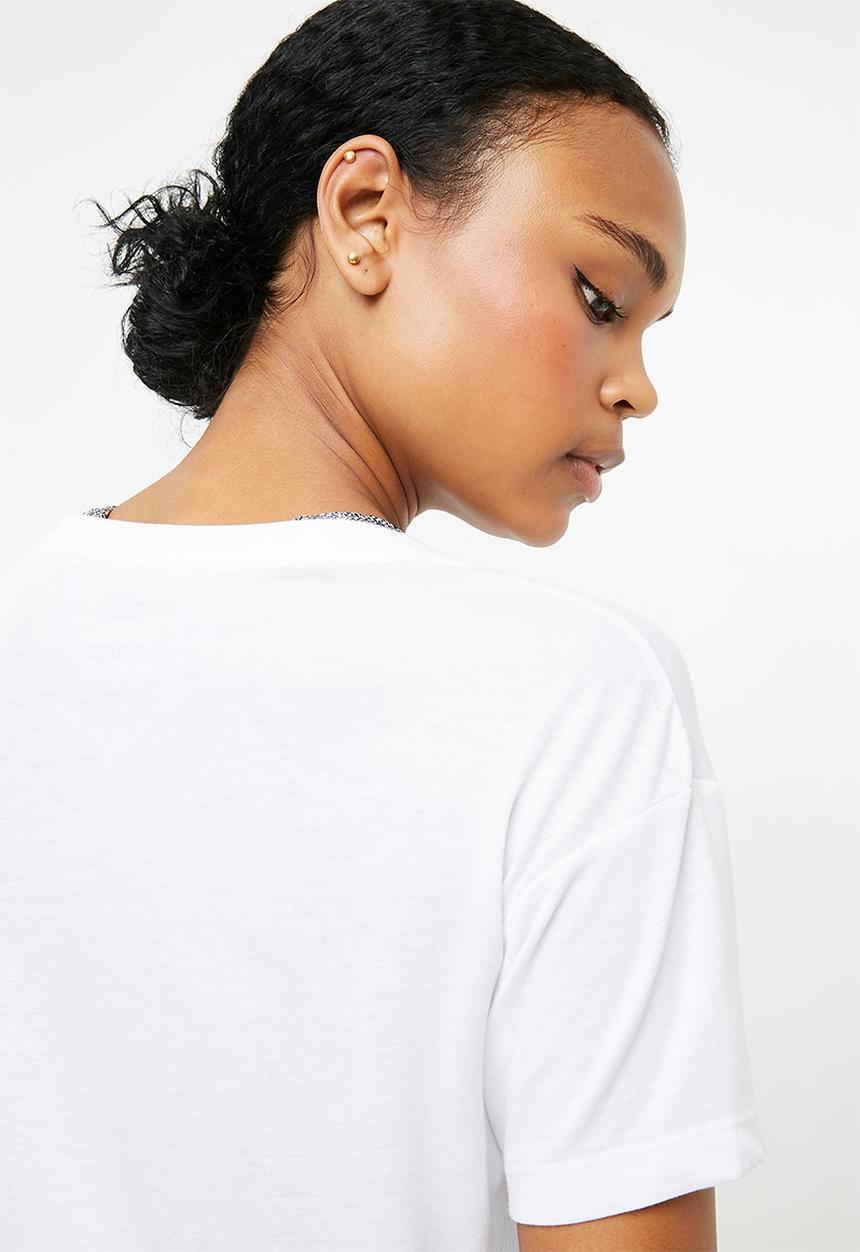 New Balance  - Essentials tee - white