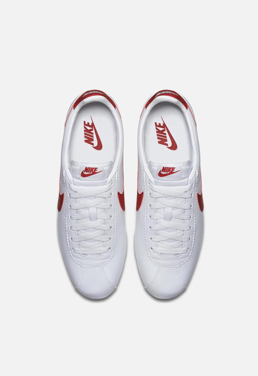 Nike - Nike Classic Cortez Leather - White / Varsity Red / Royal