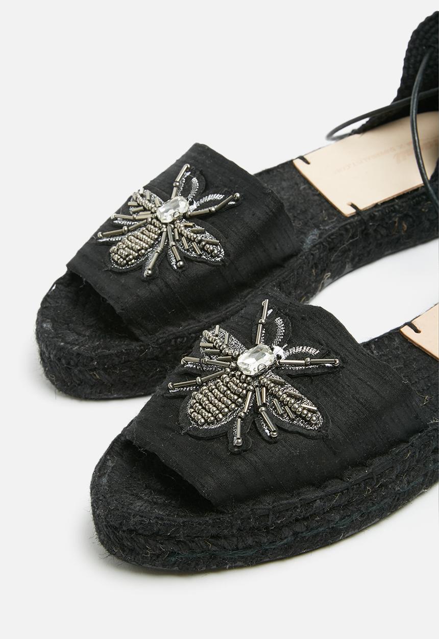 Espadril - Jewel Espadrille - black 