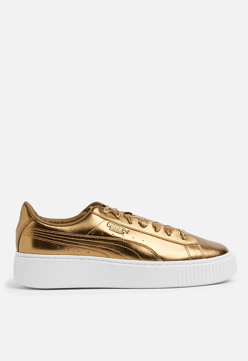 PUMA - Basket Platform Luxe - ermine