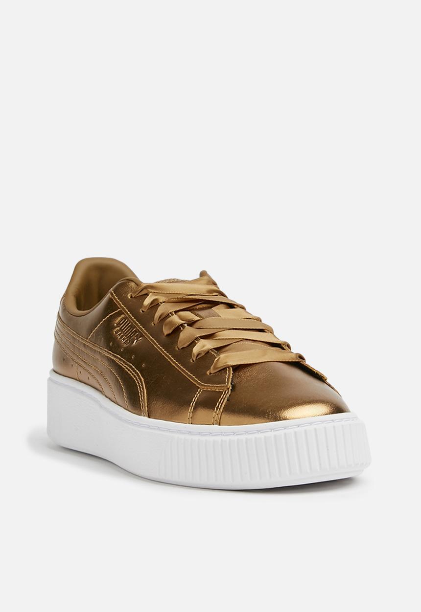 PUMA - Basket Platform Luxe - ermine