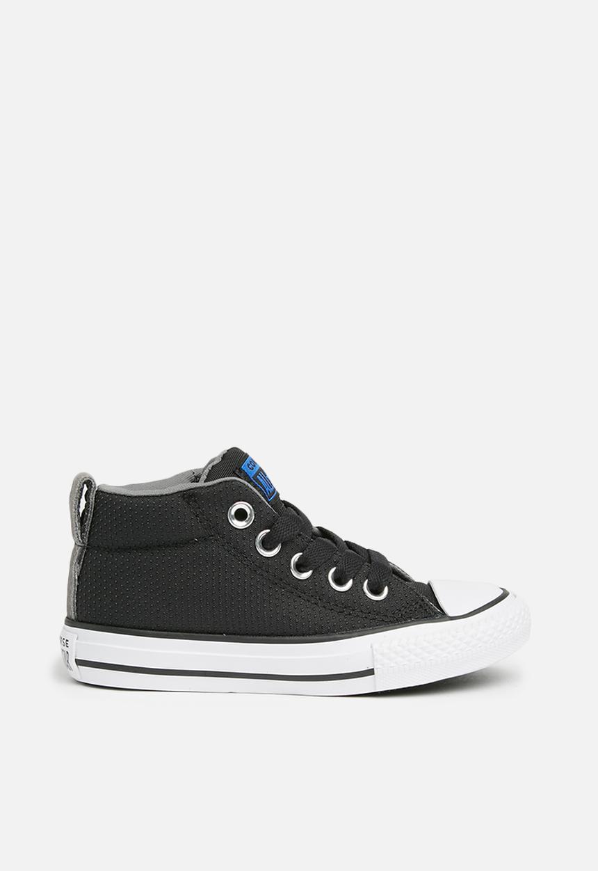 Converse - Chuck Taylor All Star Street Mid - black/hyper royal/white