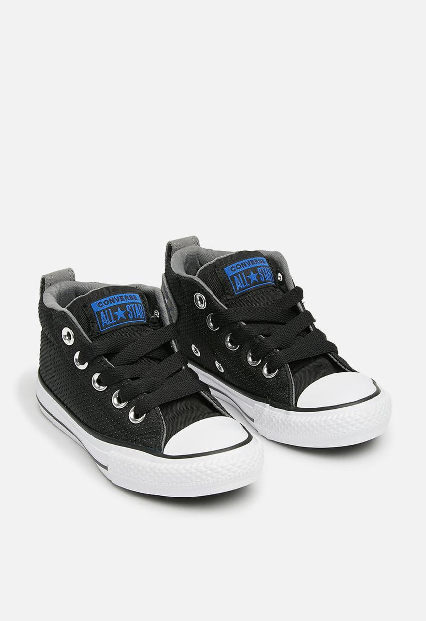 Converse - Chuck Taylor All Star Street Mid - black/hyper royal/white