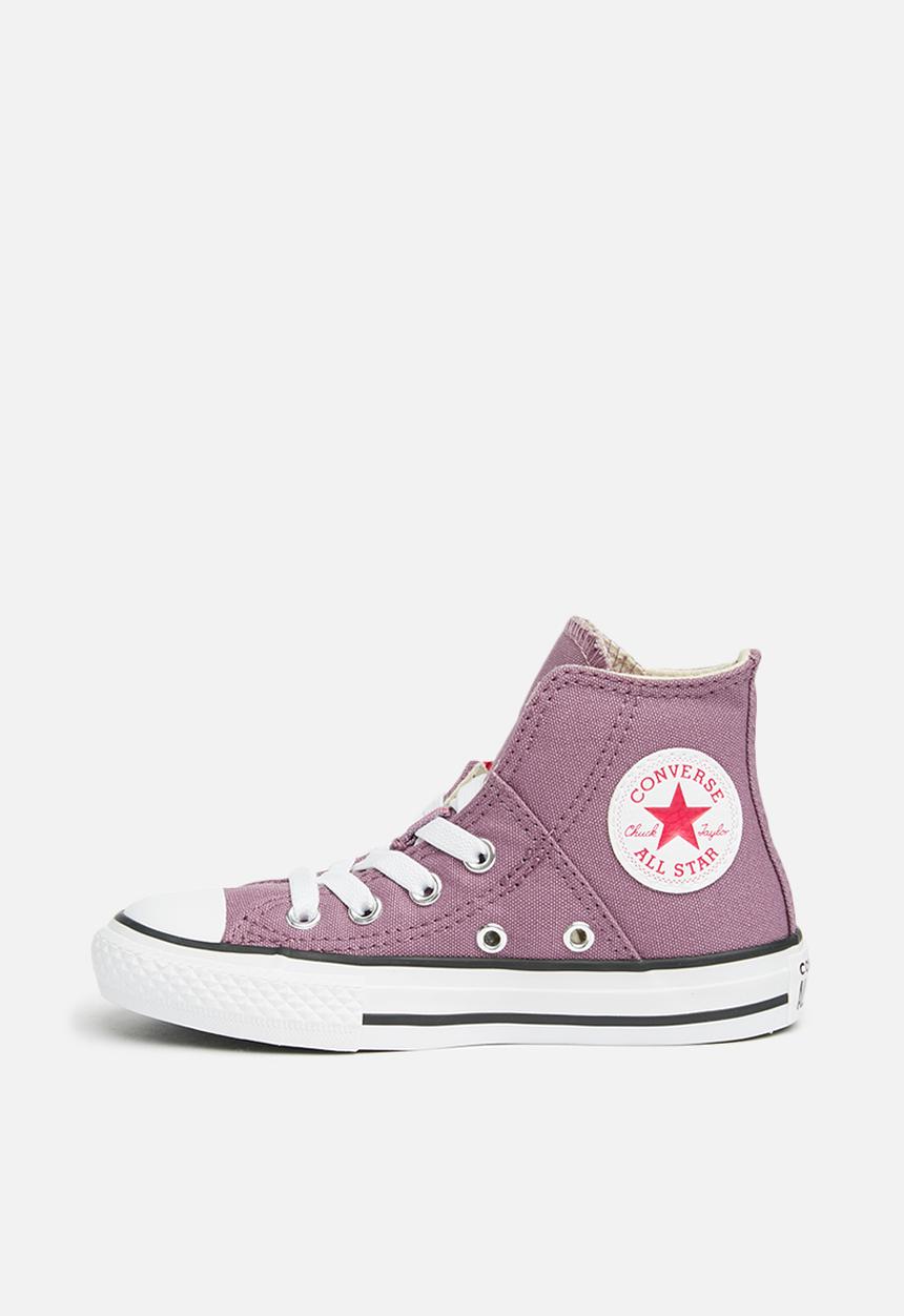 Converse - Chuck Taylor All Star Pull-Zip Hi - violet dust/pink pop/white