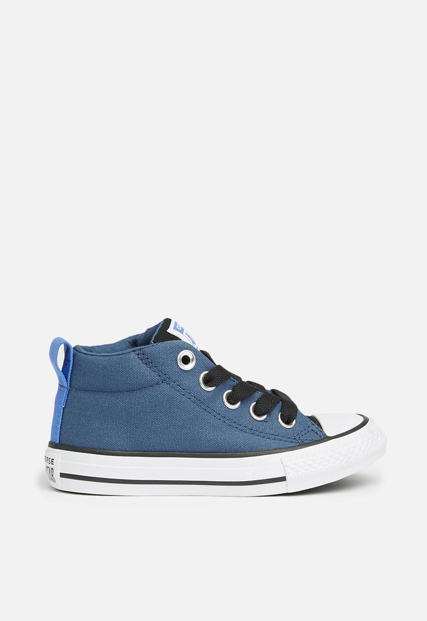 Converse - Chuck Taylor All Star Street Mid - mason blue/black/white