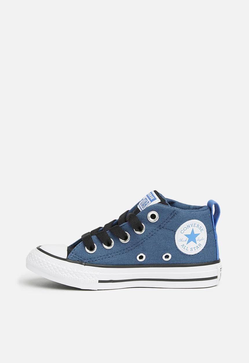 Converse - Chuck Taylor All Star Street Mid - mason blue/black/white