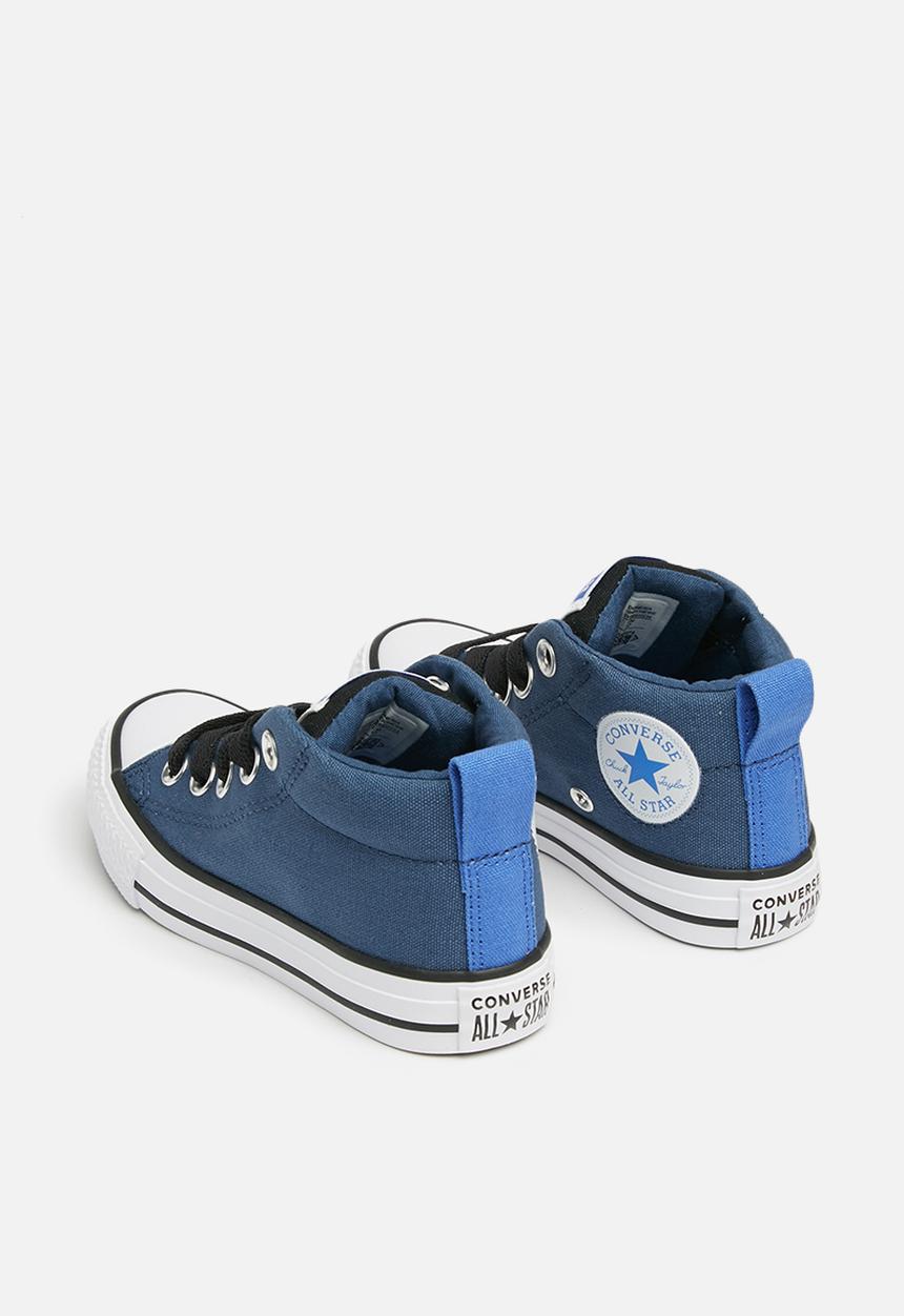 Converse - Chuck Taylor All Star Street Mid - mason blue/black/white
