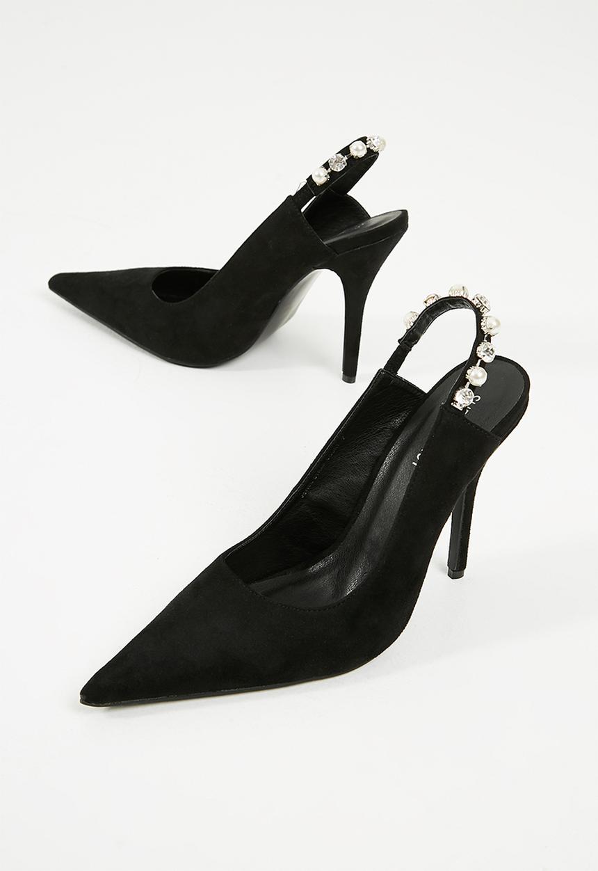 Superbalist - Viola jewelled strap heel - black