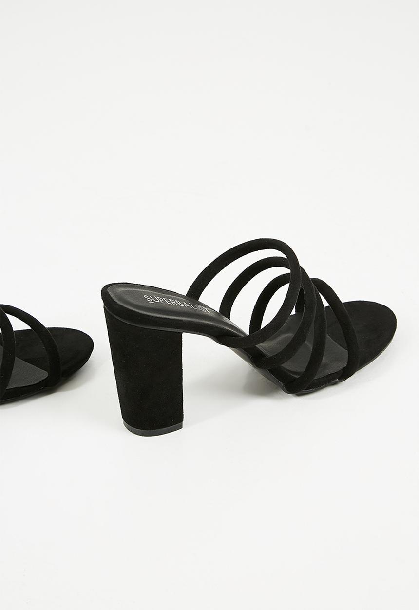 Superbalist - Mila strap mule - black