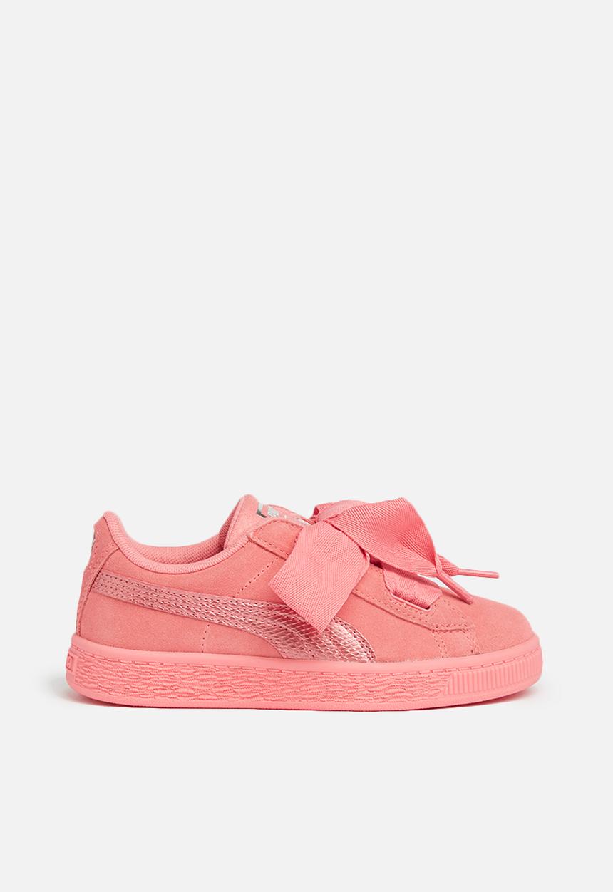 PUMA - Suede Heart Sneaker PS - shell pink