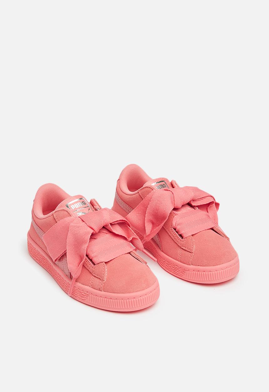 PUMA - Suede Heart Sneaker PS - shell pink