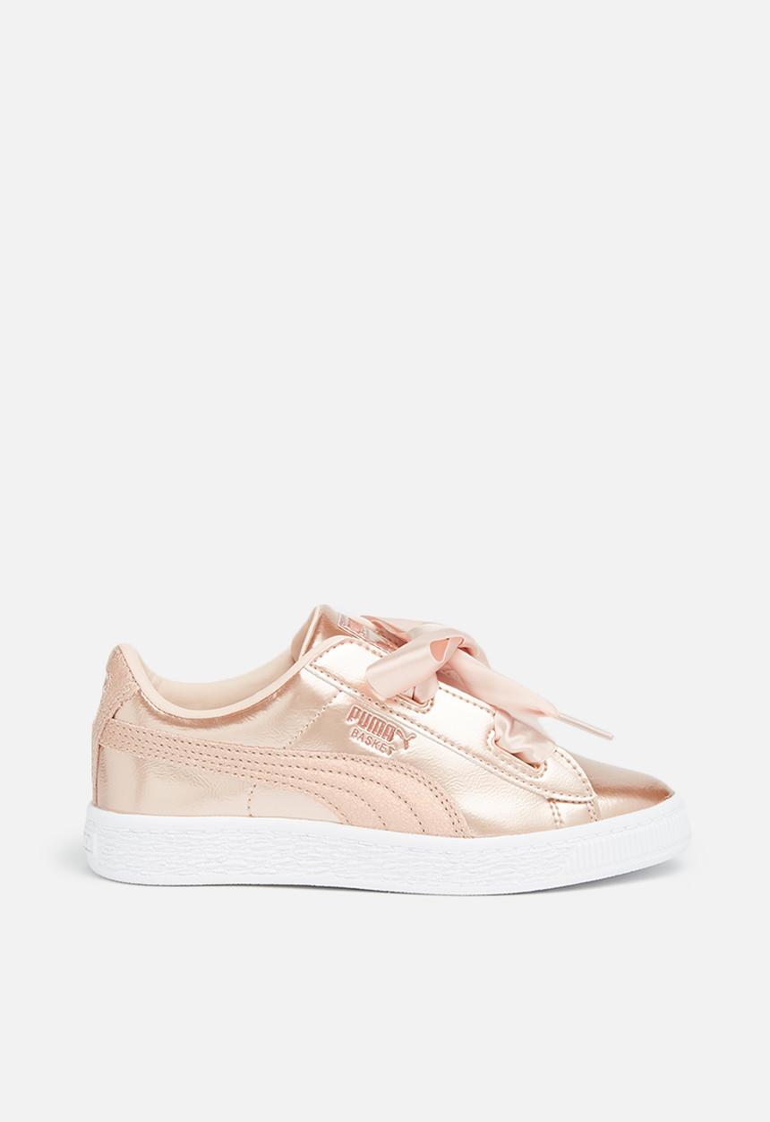 PUMA - Basket Heart Lunar Lux - pearl pink
