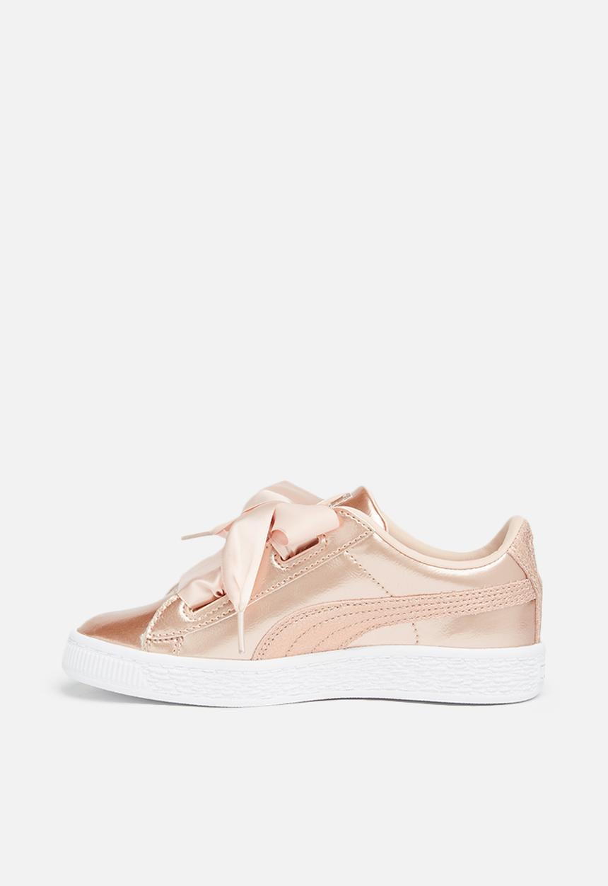 PUMA - Basket Heart Lunar Lux - pearl pink