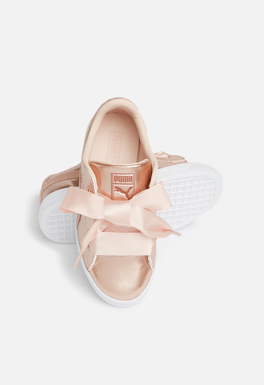 PUMA - Basket Heart Lunar Lux - pearl pink