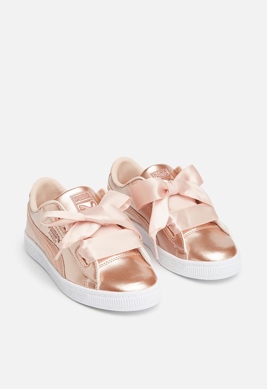 PUMA - Basket Heart Lunar Lux - pearl pink