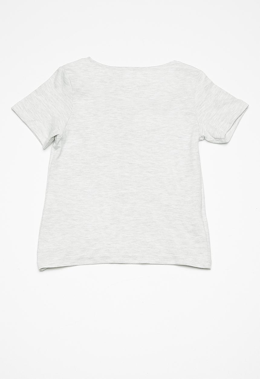 MINOTI - Kids boys whatever T-shirt - grey 