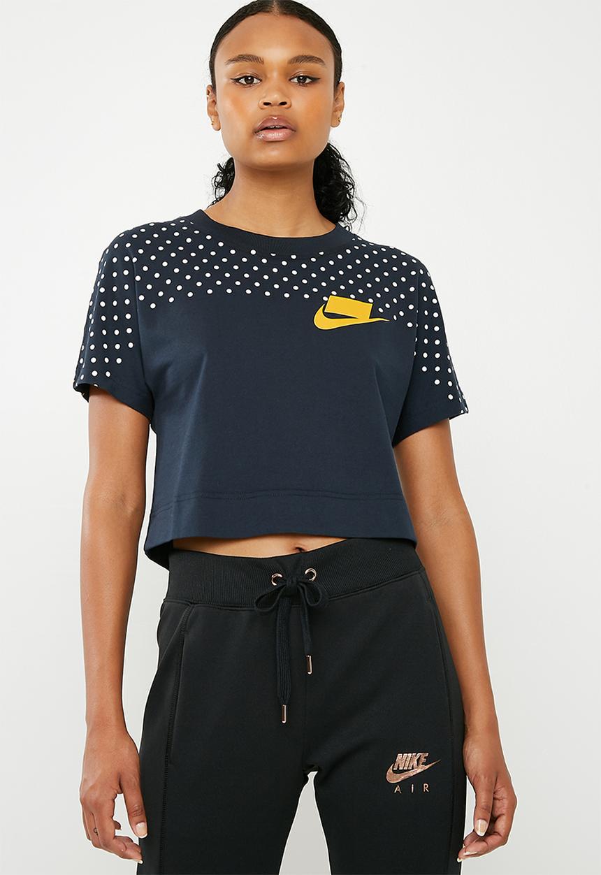 Nike - NSW crop top - navy