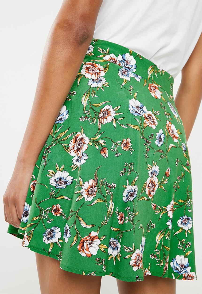 Superbalist - Mini skater skirt - green 