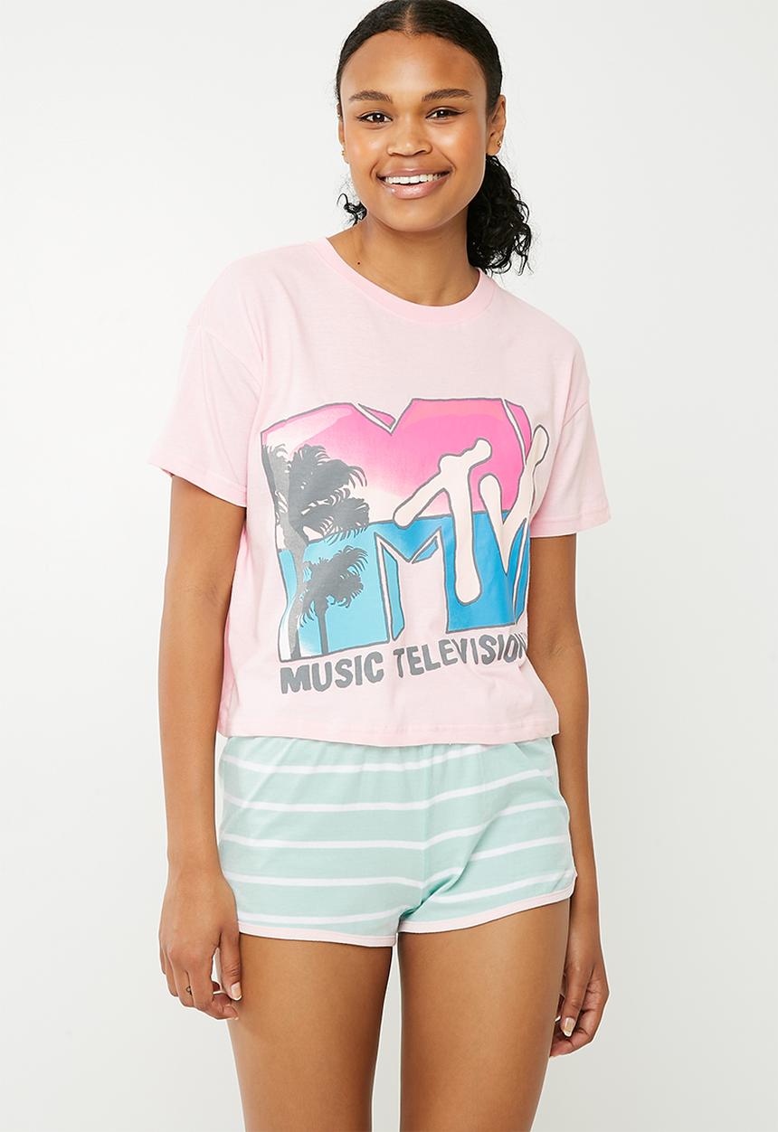 New Look - MTV pajama set - multi 