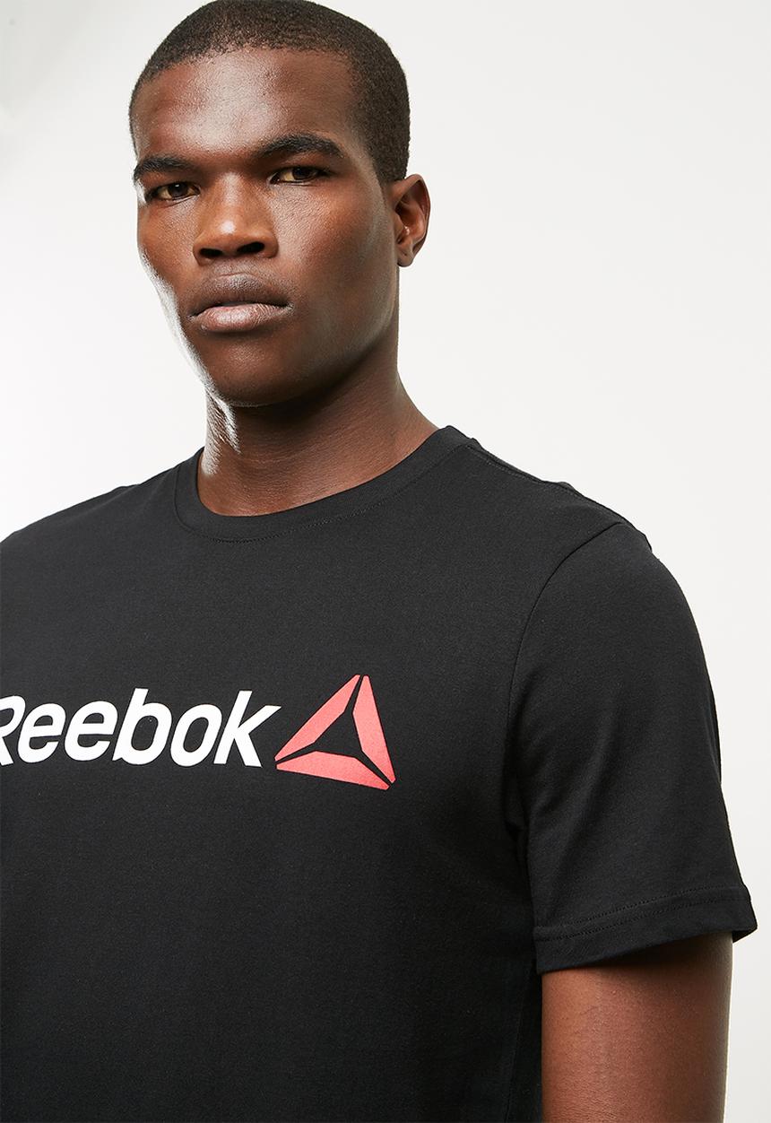 Reebok - Linear logo tee - black