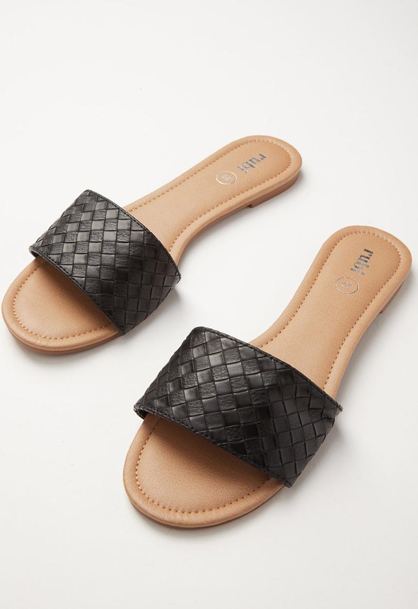 Cotton On - Everyday slide - black