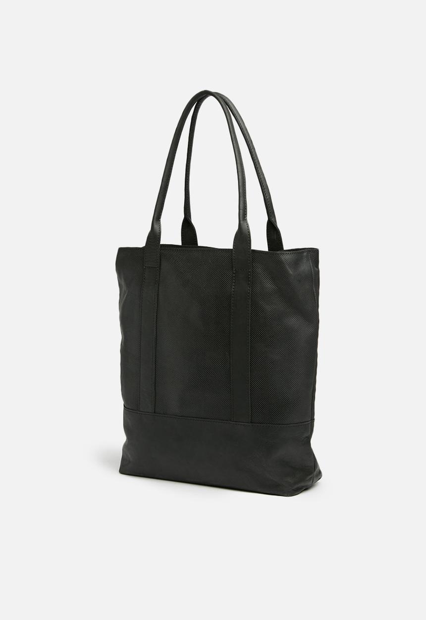 FSP Collection - Travel tote leather - black