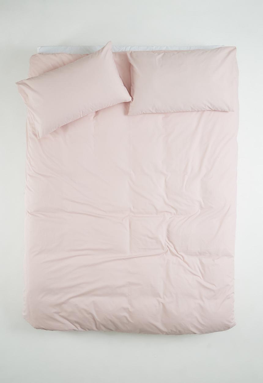 Sixth Floor - Percale duvet cover - dusty pink