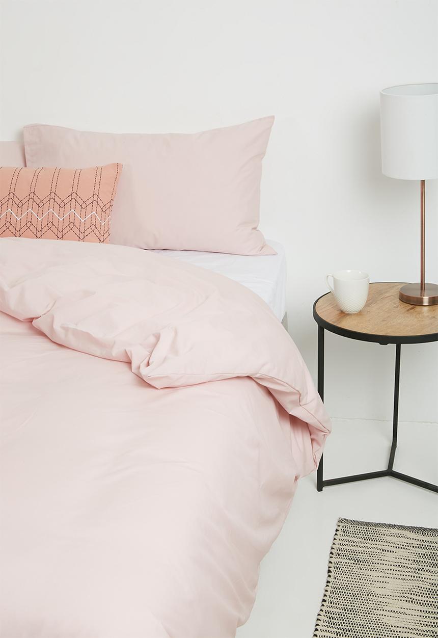 Sixth Floor - Percale duvet cover - dusty pink