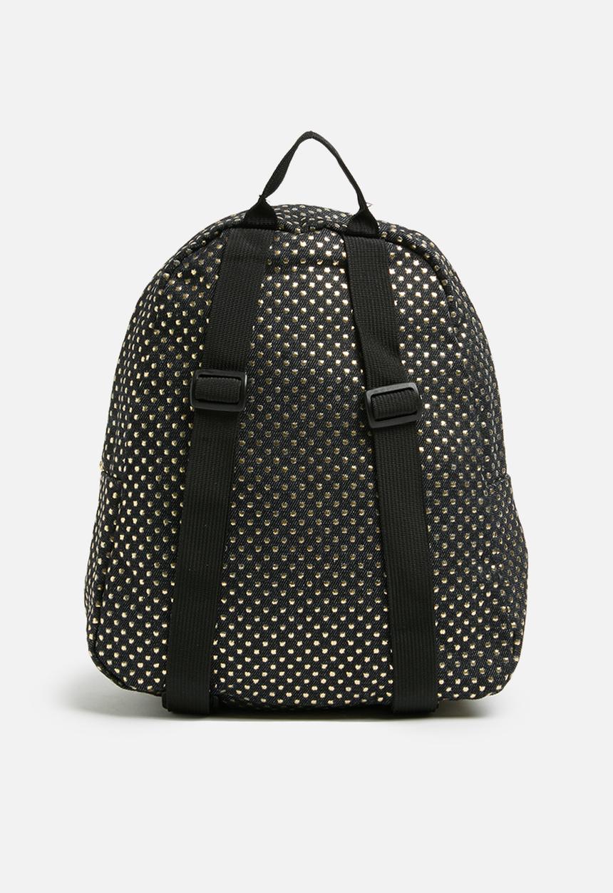 JanSport - Half pint backpack - black & gold 