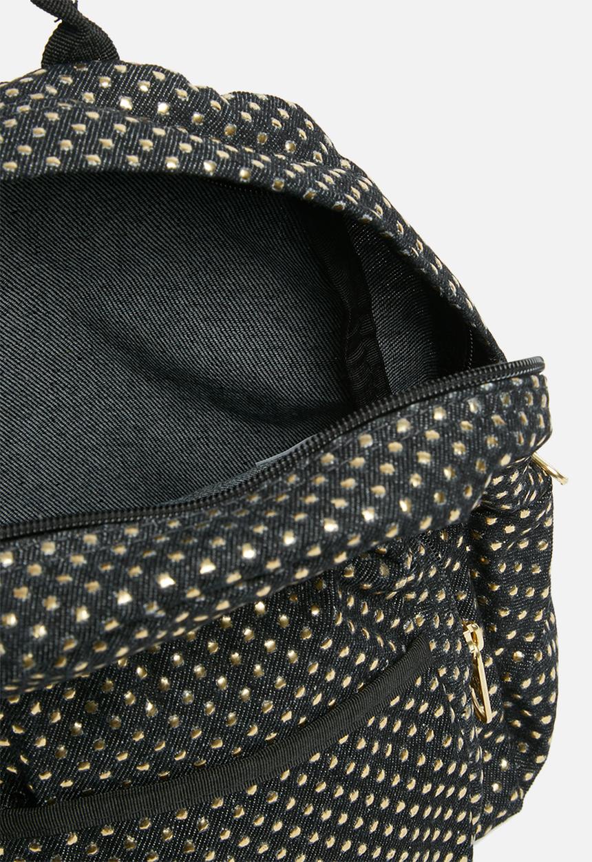 JanSport - Half pint backpack - black & gold 
